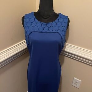 Beautiful vibrant blue dress